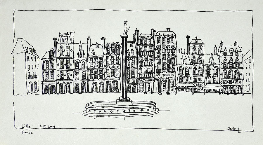The Grand Place, Lille, France Photograph by Richard Lawrence The Grand Place, Lille, France Photograph by Richard Lawrence