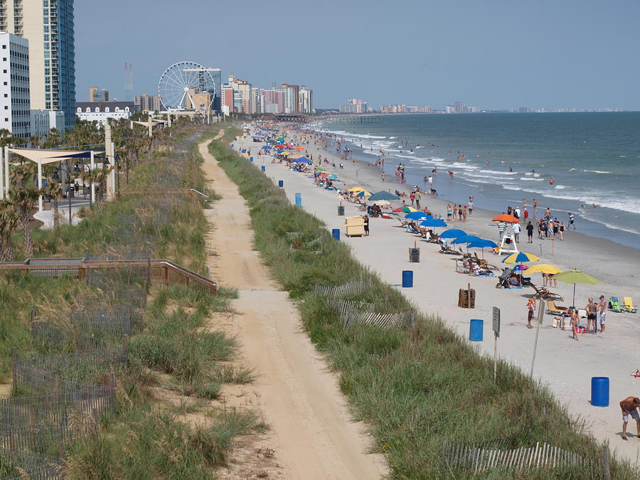 The Grand Strand Photograph by David Clement | Fine Art America