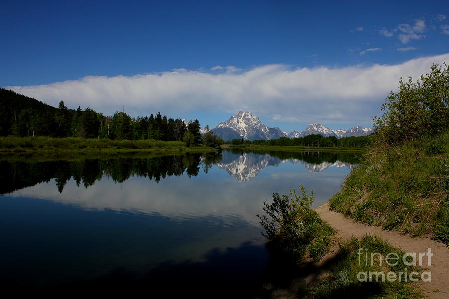Mountain Photograph - The Grand Tetons by Wonders of Nature Photography