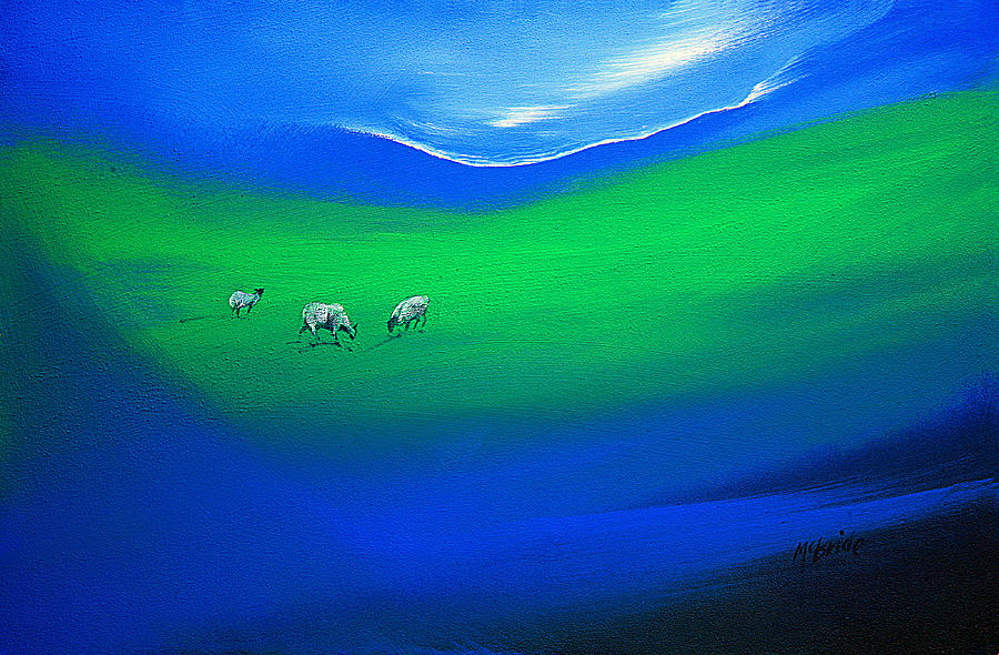 The Grass is Greener Painting by Neil McBride