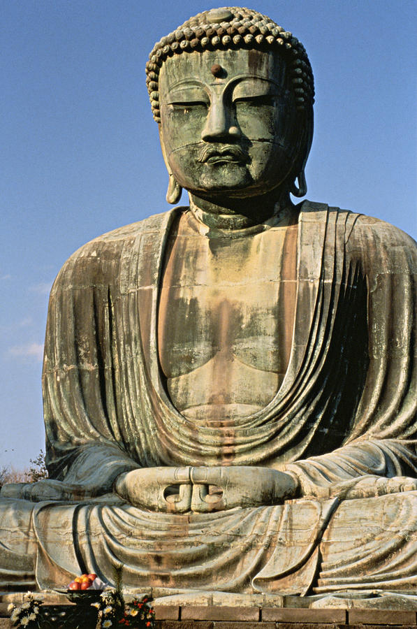 The Great Buddha Of Kotokuin Temple Photograph by Alain Evrard