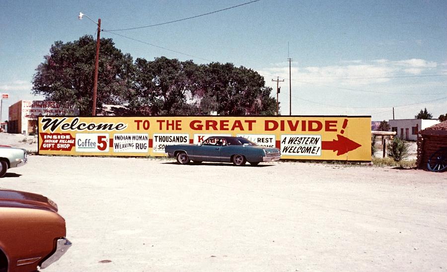 The Great Divide Photograph by John Mathews