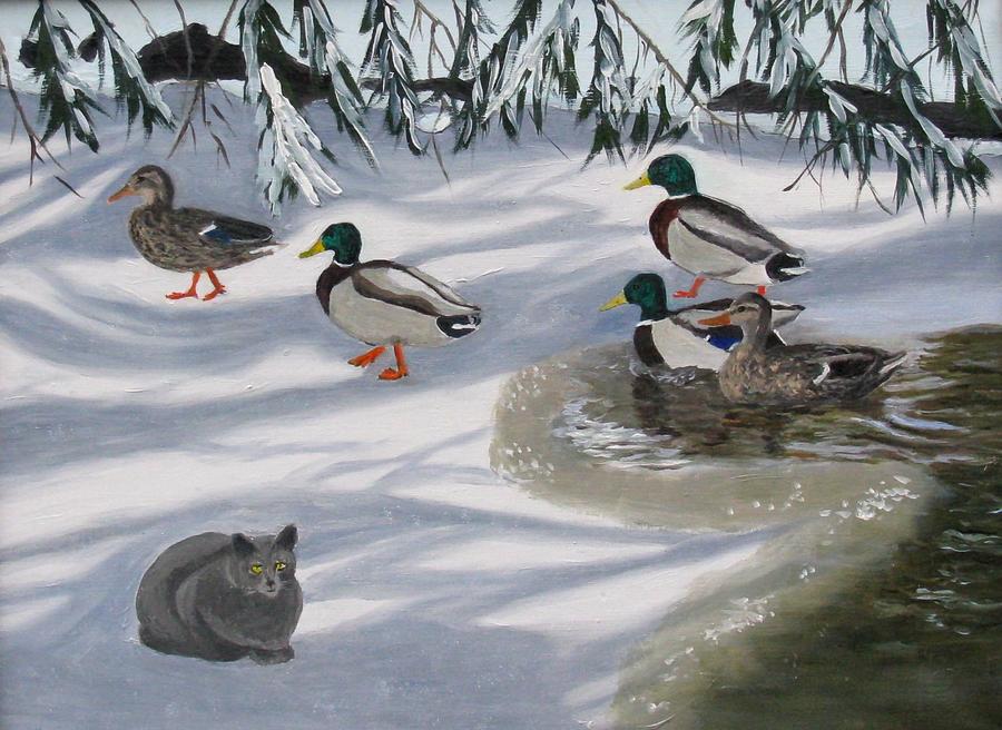 The Great Escape Painting by Barb Pennypacker