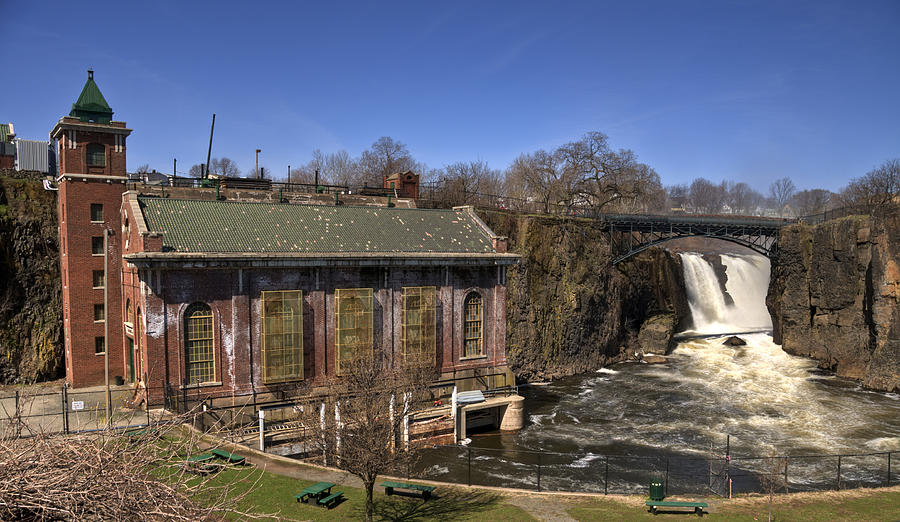 The Great Falls in Paterson Photograph by Anthony Sacco