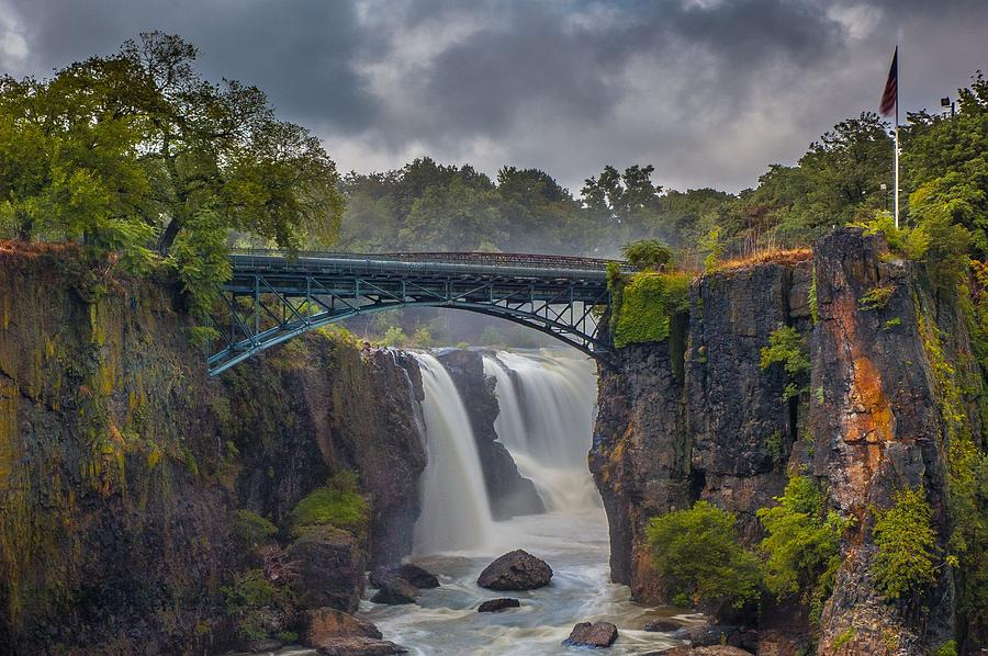 The Great Falls Of The Passaic River Photograph By Mark Cranston