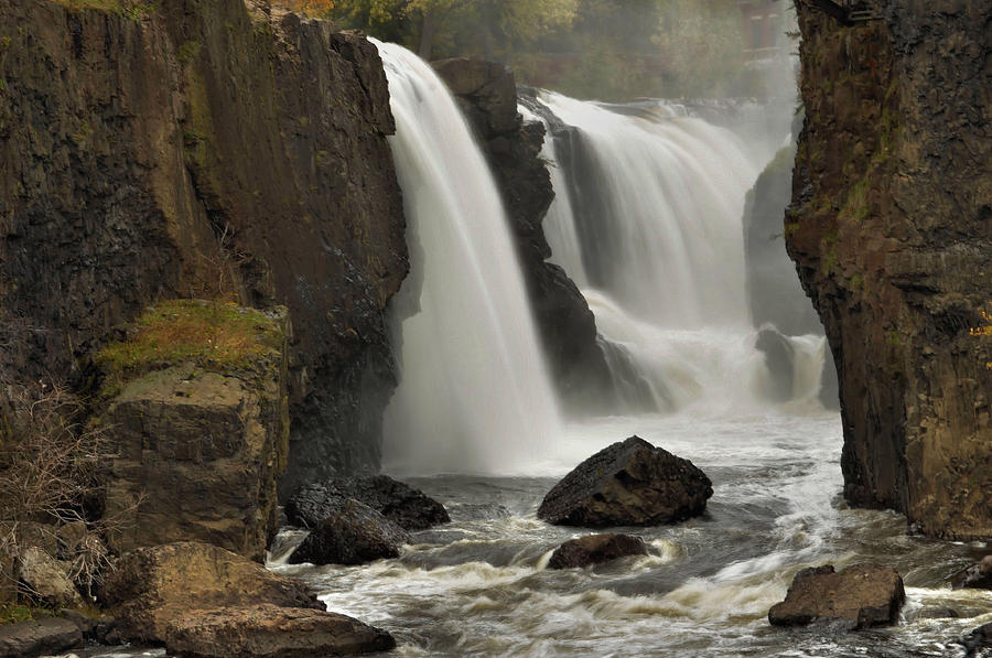 Nature Photograph - The Great Falls by Stephen Vecchiotti