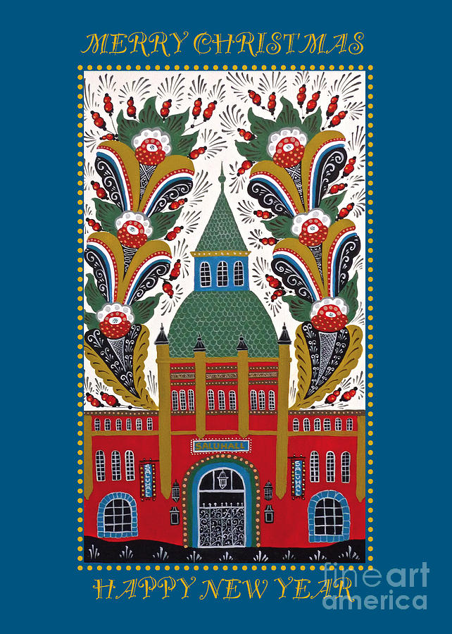 The Great Food Hall in Stockholm Mixed Media by Leif Sodergren The Great Food Hall in Stockholm Mixed Media by Leif Sodergren