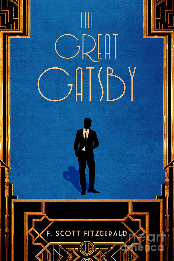 The Great Gatsby Book Cover Movie Poster Art 2 Digital Art By Nishanth Gopinathan