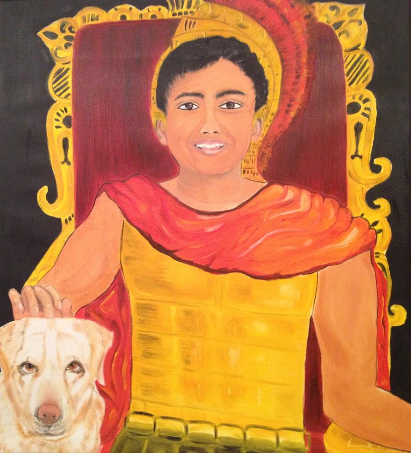 The Great king Painting by Brindha Naveen