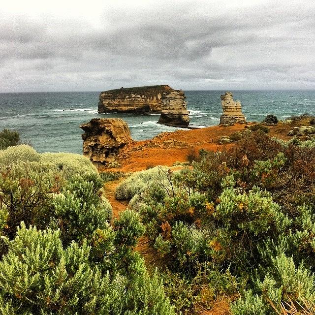 Travel Photograph - The Great Ocean Road Victoria by Andrew Coulson
