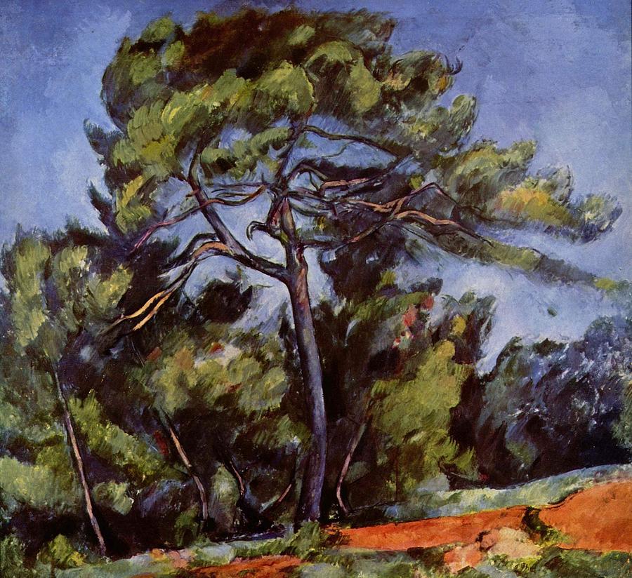 The Great Pine Painting by Pam Neilands