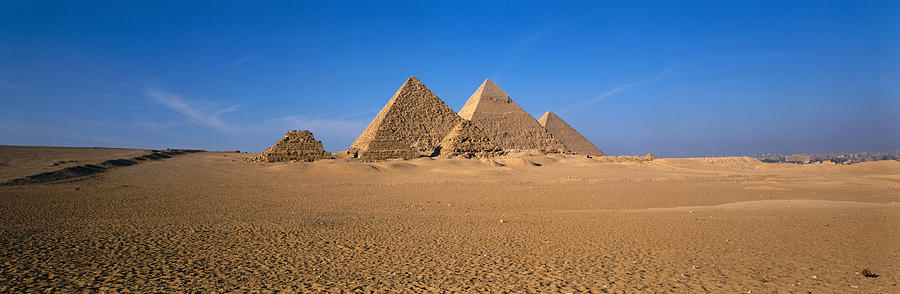The Great Pyramids Giza Egypt Photograph by Panoramic Images