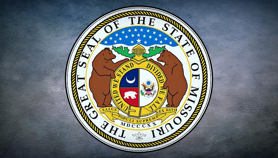 The Great Seal Of The State Of Missouri Photograph By Movie Poster Prints