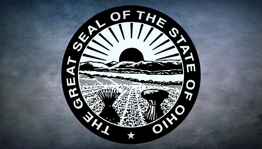 The Great Seal of the State of Ohio  Photograph by Movie Poster Prints