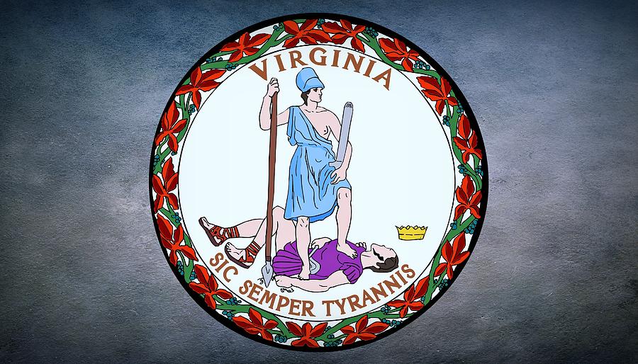 The Great Seal of the State of Virginia  Photograph by Movie Poster Prints