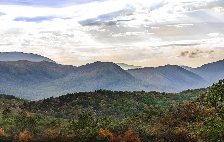 The Great Smoky Mountains Photograph by Debbie Karnes