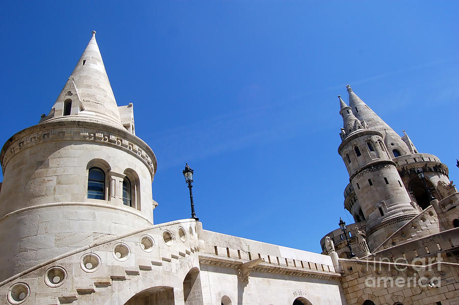 The great tower of Fishermens Bastion Photograph by Michal Bednarek