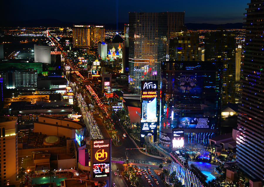 The Great Vegas Strip Photograph by David Lee Thompson