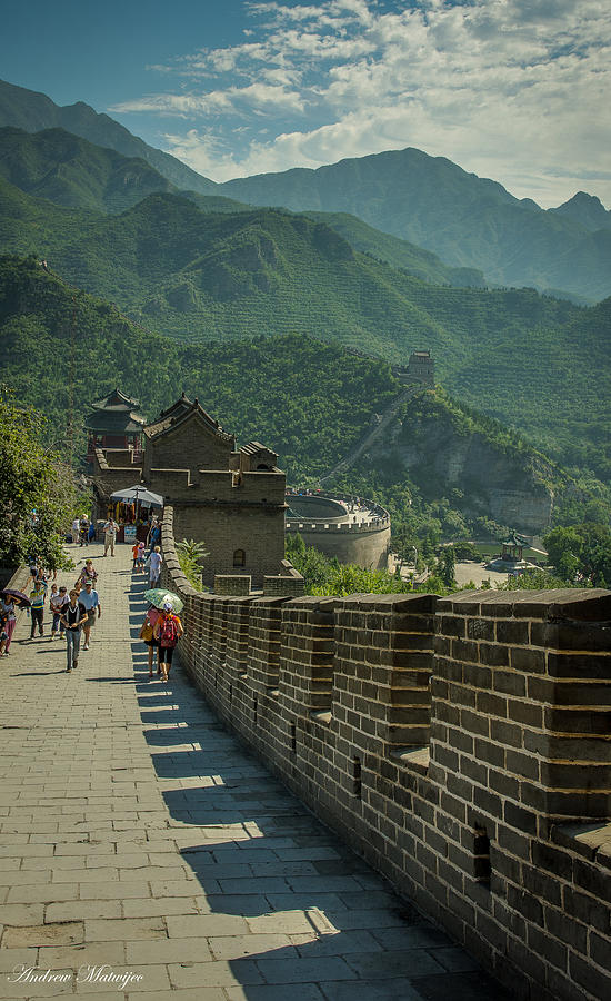 The Great Wall Photograph by Andrew Matwijec