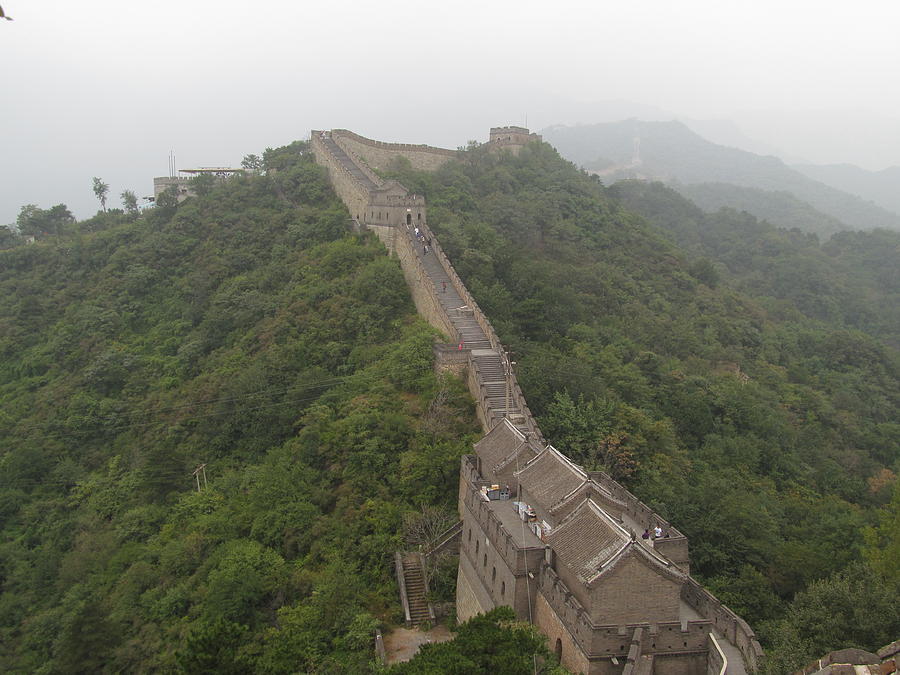 The great wall of China Photograph by Alfred Ng