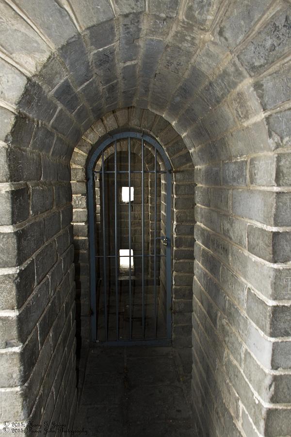 The Great Wall Of China At Badaling - 10 - Inside The Guardhouse  Photograph by Hany J