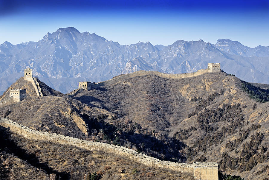 The Great Wall of China - Jinshanling Photograph by Brendan Reals