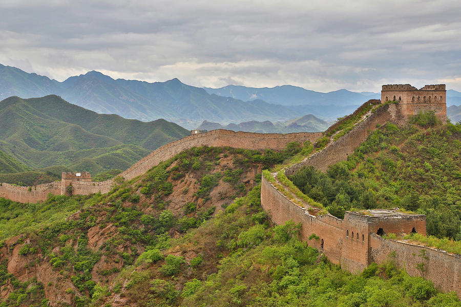 The Great Wall Of China Jinshanling Photograph by Darrell Gulin - Fine ...