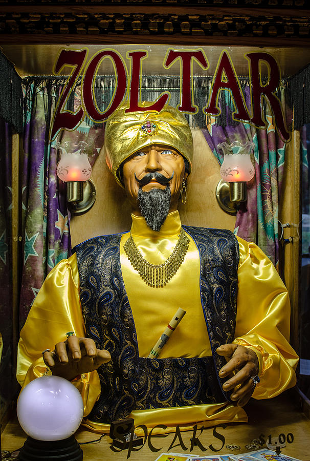 The Great Zoltar Photograph by David Morefield