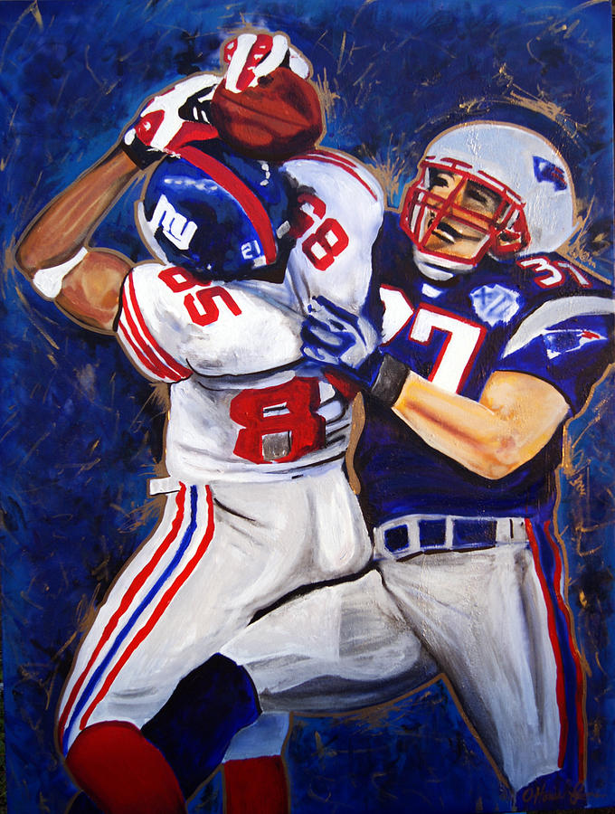 Football Painting - The Greatest catch ...... by Lorinda Fore