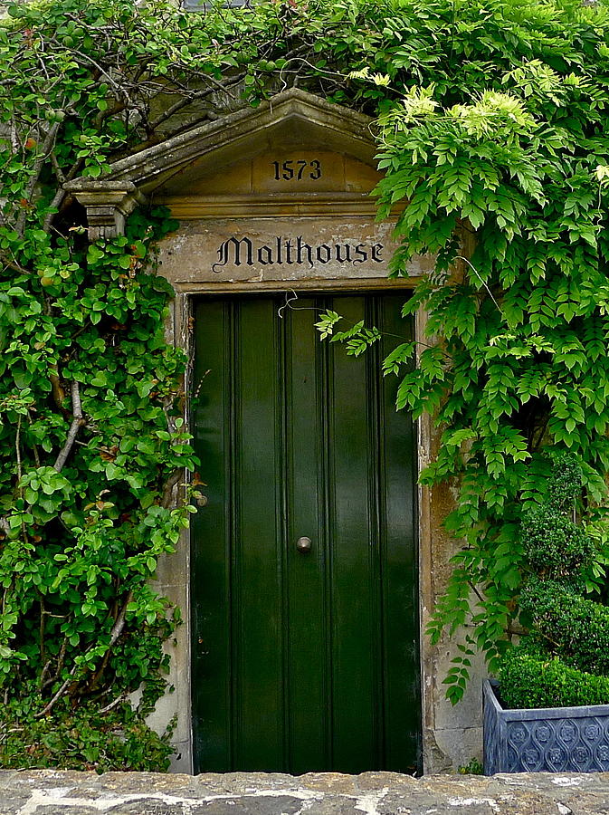 The Green Door Photograph by Denise Mazzocco