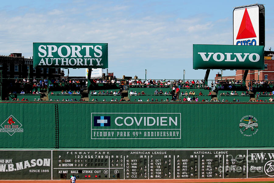 Boston Red Sox Photograph - The green monster 99 by Tom Prendergast