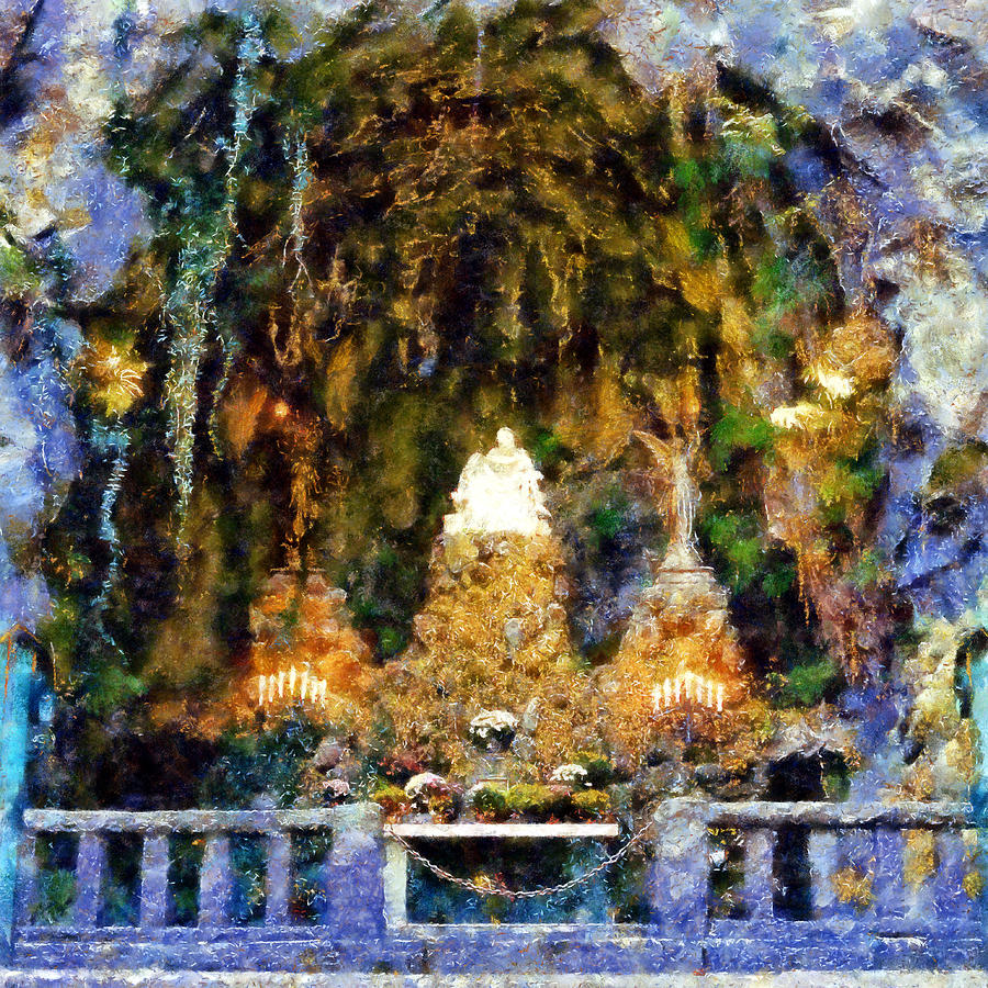 The Grotto Digital Art by Kaylee Mason