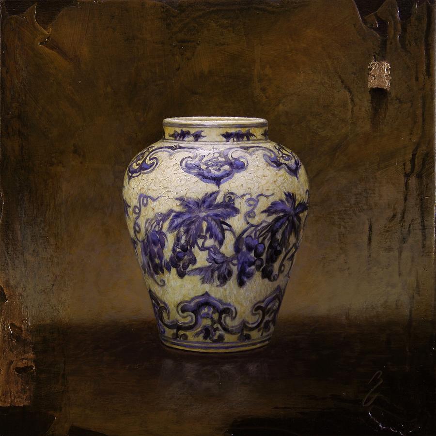 The Guan Vase Painting by Bruno Capolongo