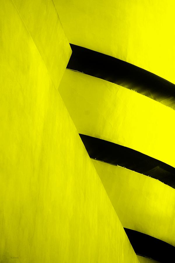 THE GUGGENHEIM COLOR COLLECTION in WHITE YELLOW Photograph by Rob Hans