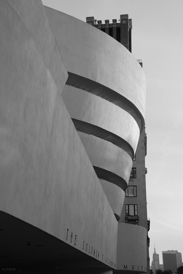 THE GUGGENHEIM in BLACK AND WHITE Photograph by Rob Hans