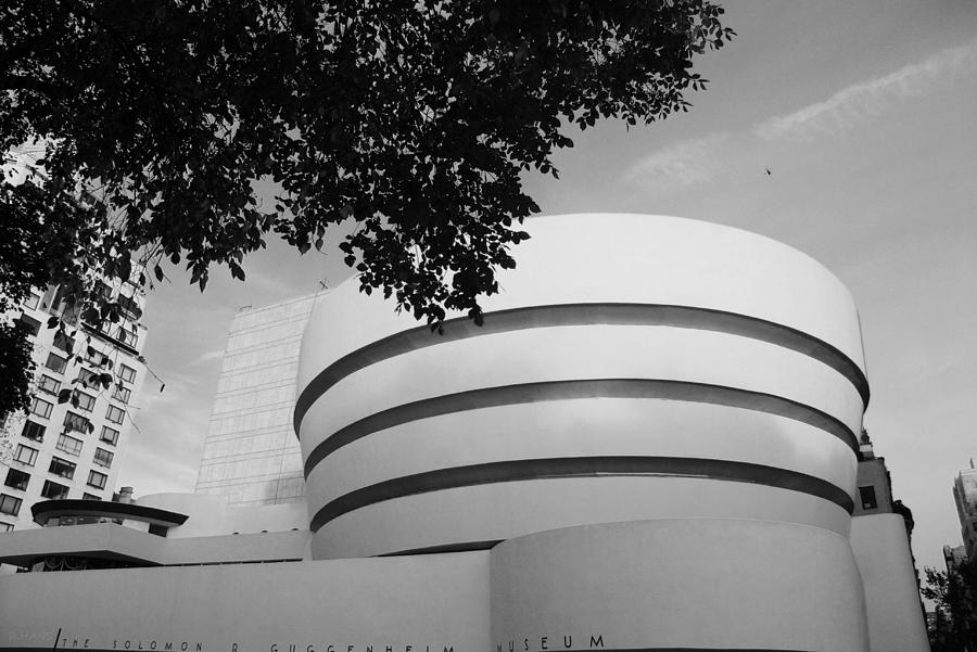THE GUGGENHEIM MUSEUM in BLACK AND WHITE Photograph by Rob Hans