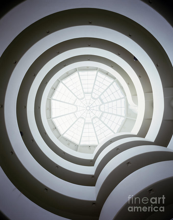 New York City Photograph - The Guggenheim Museum by Rafael Macia