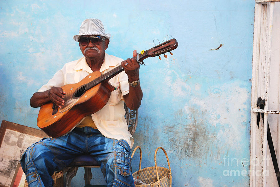 The Guitar Man Photograph by Andrea Simon