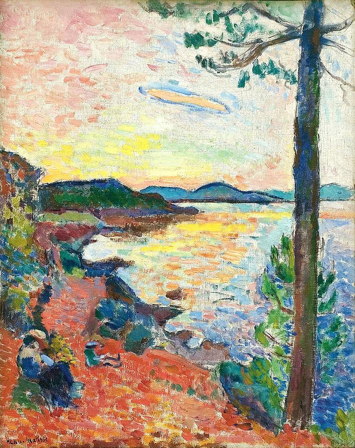 Henri Matisse Painting - The Gulf Of Saint Tropez by Pam Neilands