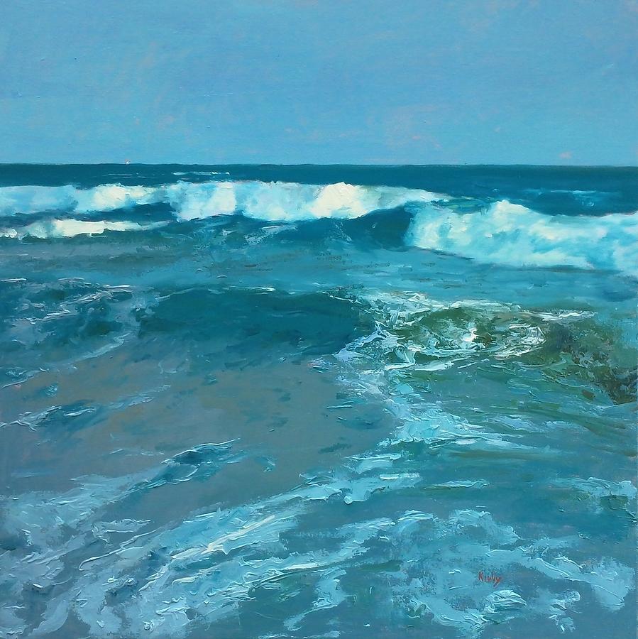 Summer Painting - The Gulf by Randall Cogburn
