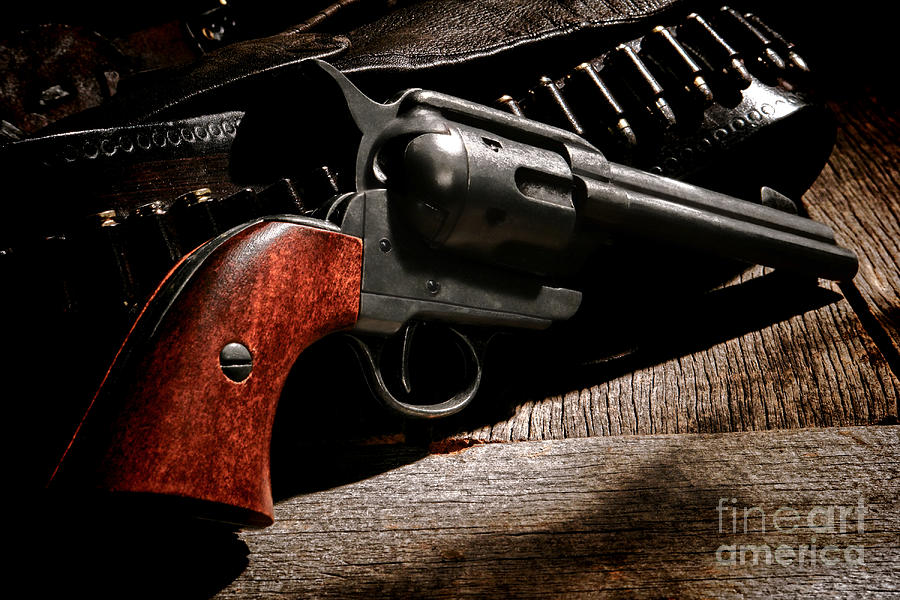 The Gun that Won the West Photograph by Olivier Le Queinec