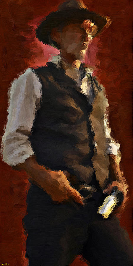 The Gunslinger Painting by Tyler Robbins
