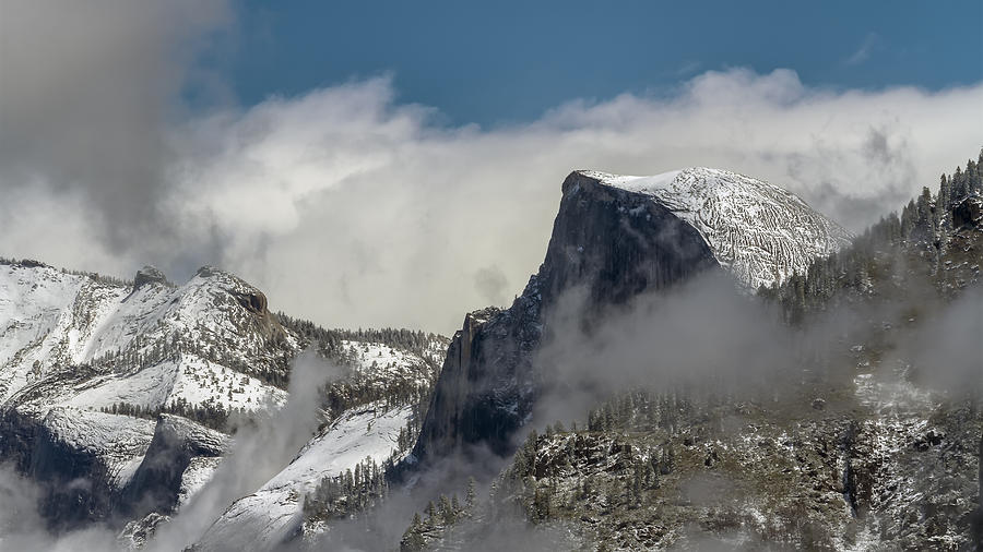 Yosemite National Park Photograph - The Half Dome by Eduard Moldoveanu