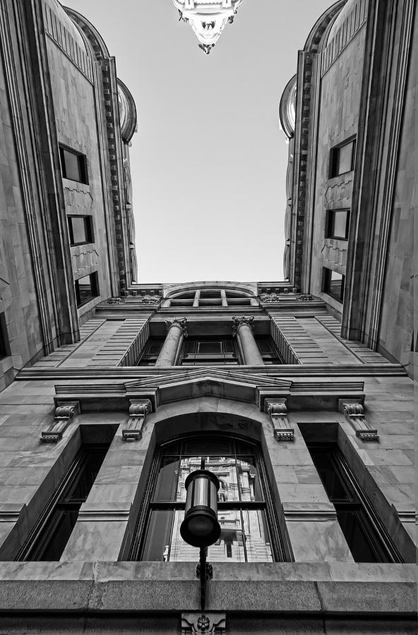 Black And White Photograph - The Hall by Paul Watkins