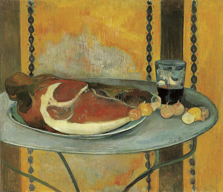 Paul Gauguin Painting - The Ham by Paul Gauguin