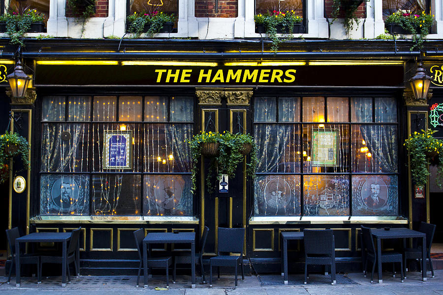 The Hammers Pub Photograph by David Pyatt