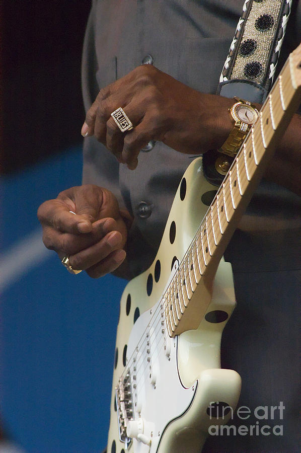 The Hands of Buddy Guy Photograph by Craig Lovell