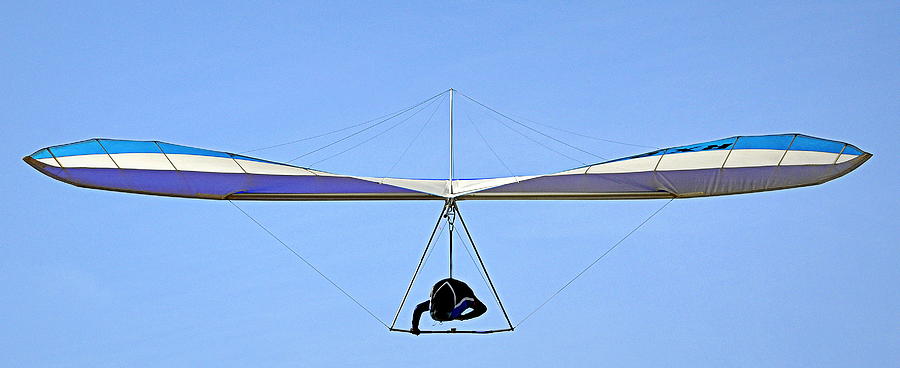 The Hang Glider Photograph by AJ  Schibig