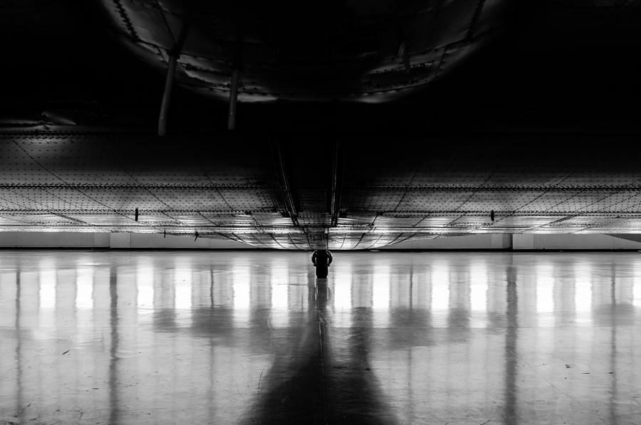 Airplane Photograph - The Hanger by Mark Highfield
