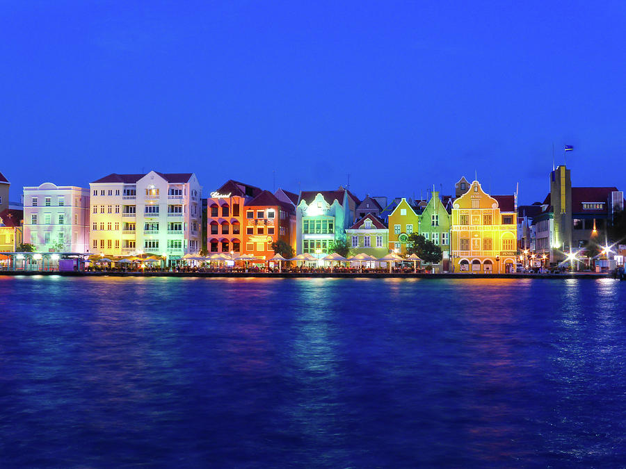 The Harbor Front Of Willemstad, Curaçao Photograph by Frans Sellies